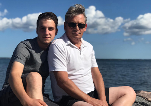 Alleen maar familie. Interview met Peter van Rijswijk en Sean van Rijswijk.